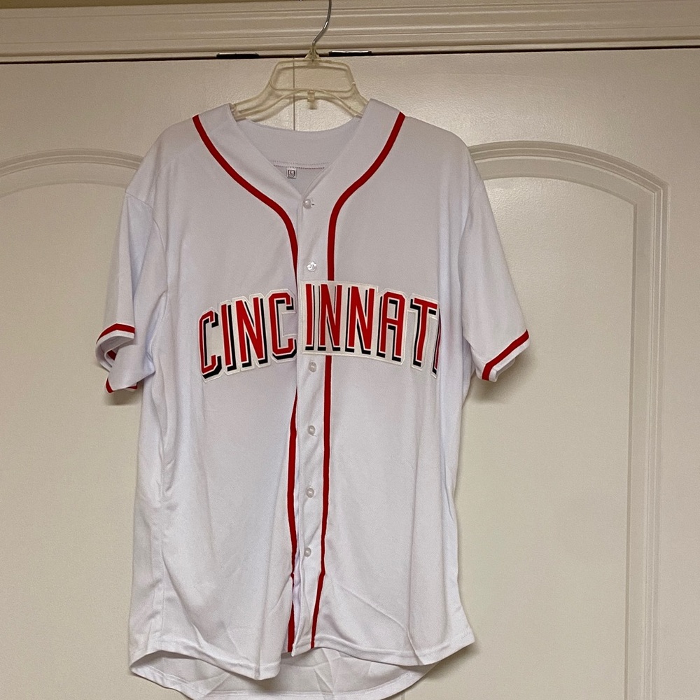 Cincinnati White Baseball Jersey